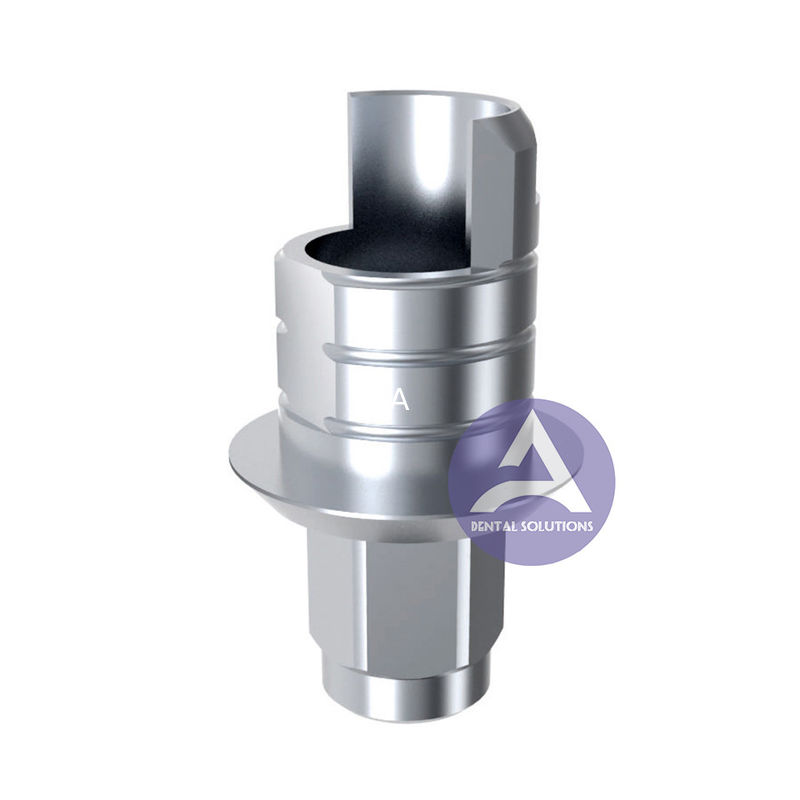 Biomet 3i Certain® Titanium Ti-Base Abutment Compatible  NP 3.4mm/ RP 4.1mm/ WP 5.0mm